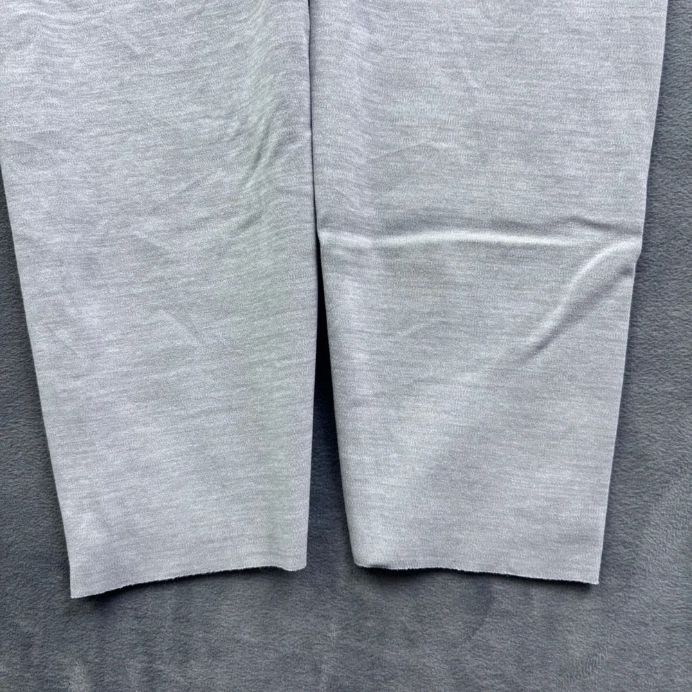 Nike Yoga Dri-FIT High Waisted Leggings Grey Heather 7/8 Tights Medium